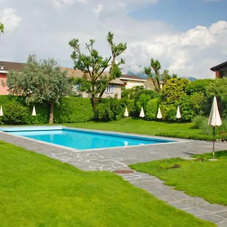 Ferienwohnung Mit Garten Und Pool In Ascona Exterior photo