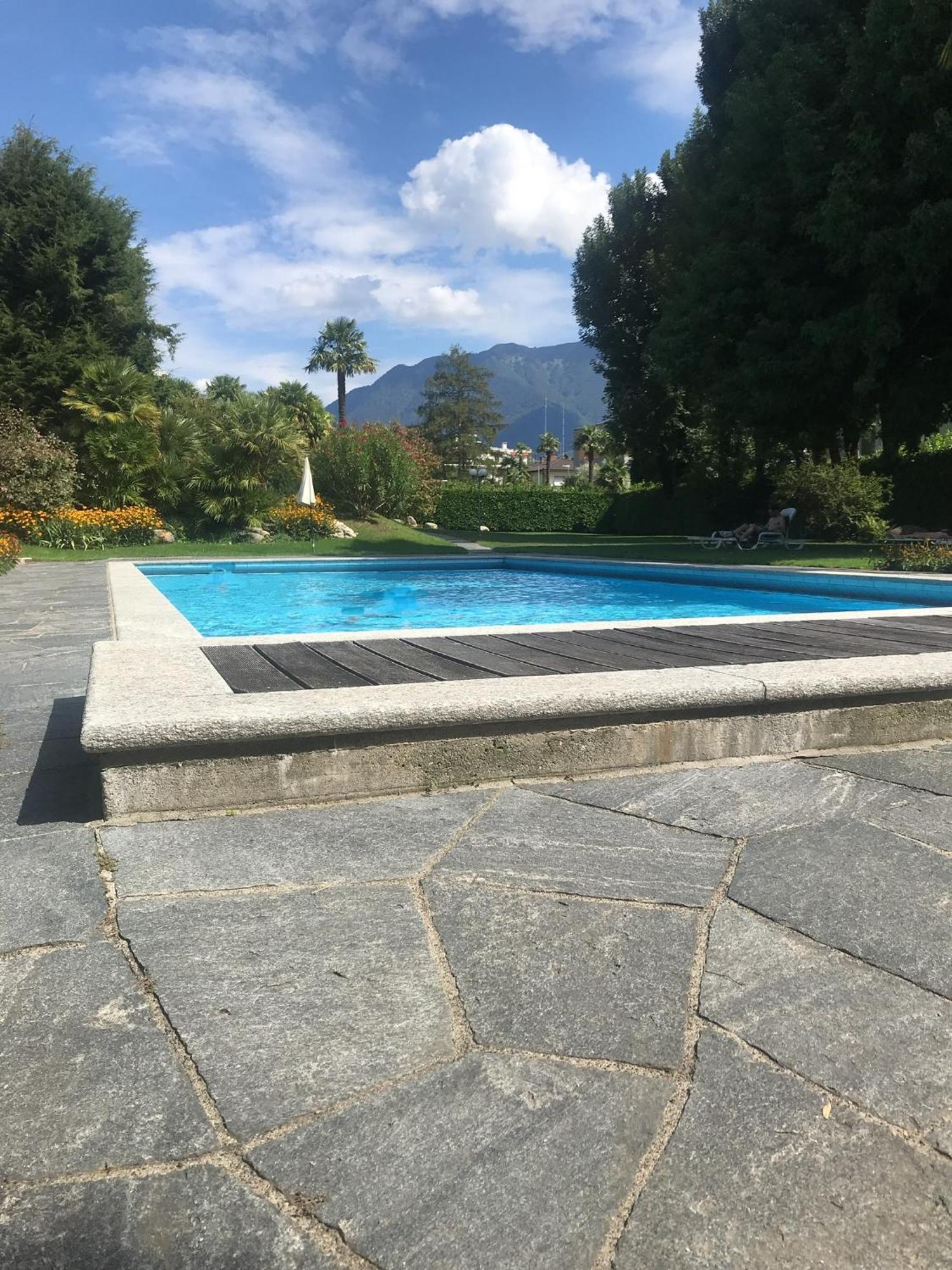 Appartamento Mit Garten Und Pool In Ascona